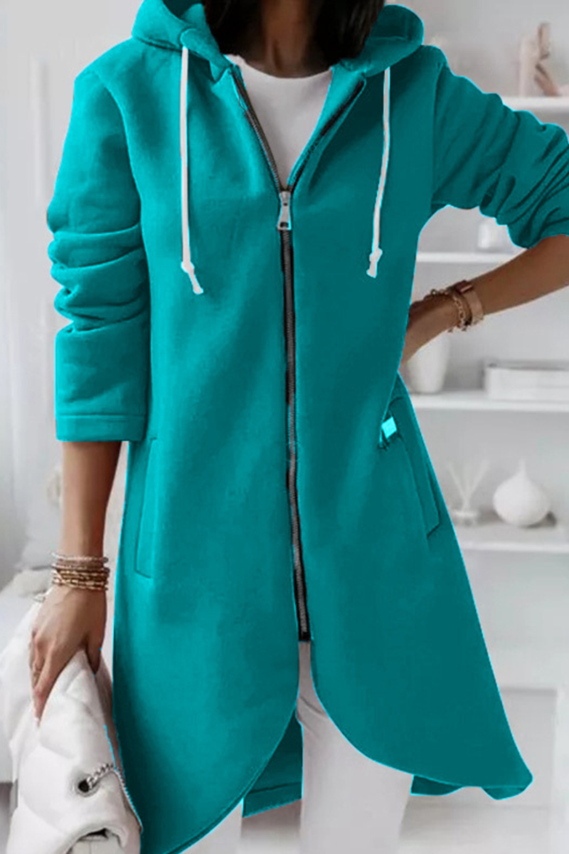 Lauren | À Capuche Décontracté Avec Fermeture Éclair Et Capuche Réglable