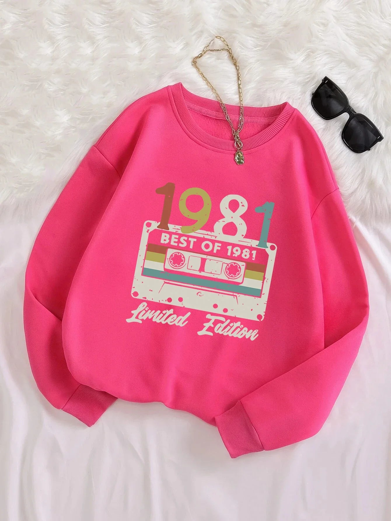 Nicole - Jersey estampado para mujer