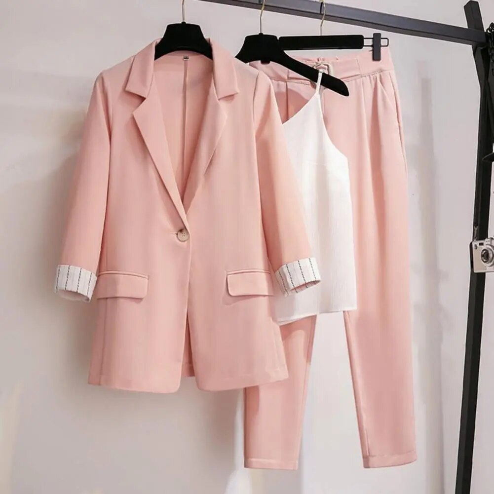 Isabelle - Blazer de 3 piezas para mujer