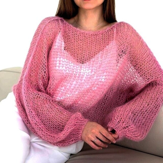 Jersey translúcido Luna | Pure & airy