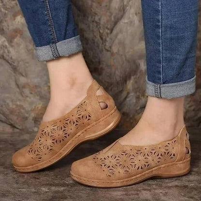 Sandalias transpirables de mujer huecas