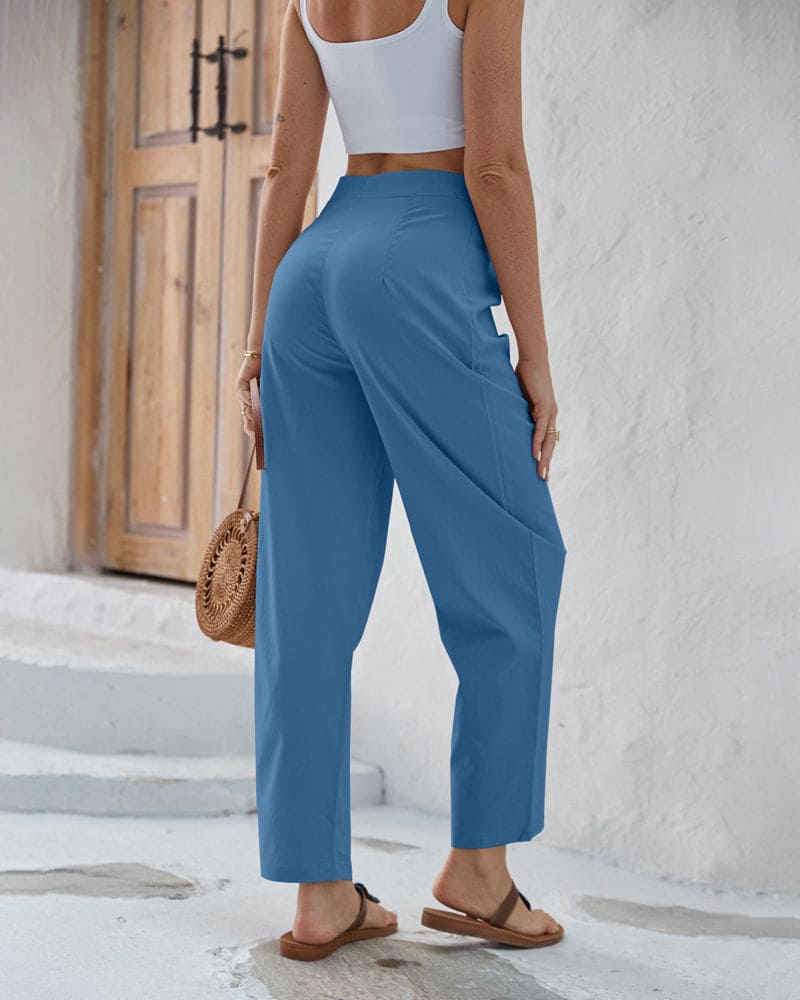 Madelyn - Elegantes pantalones de talle alto para mujer