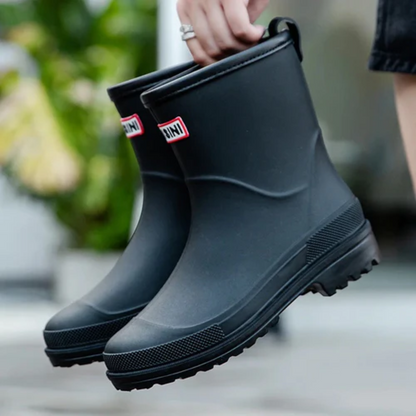 Piso | Botas de lluvia de mujer impermeables de moda