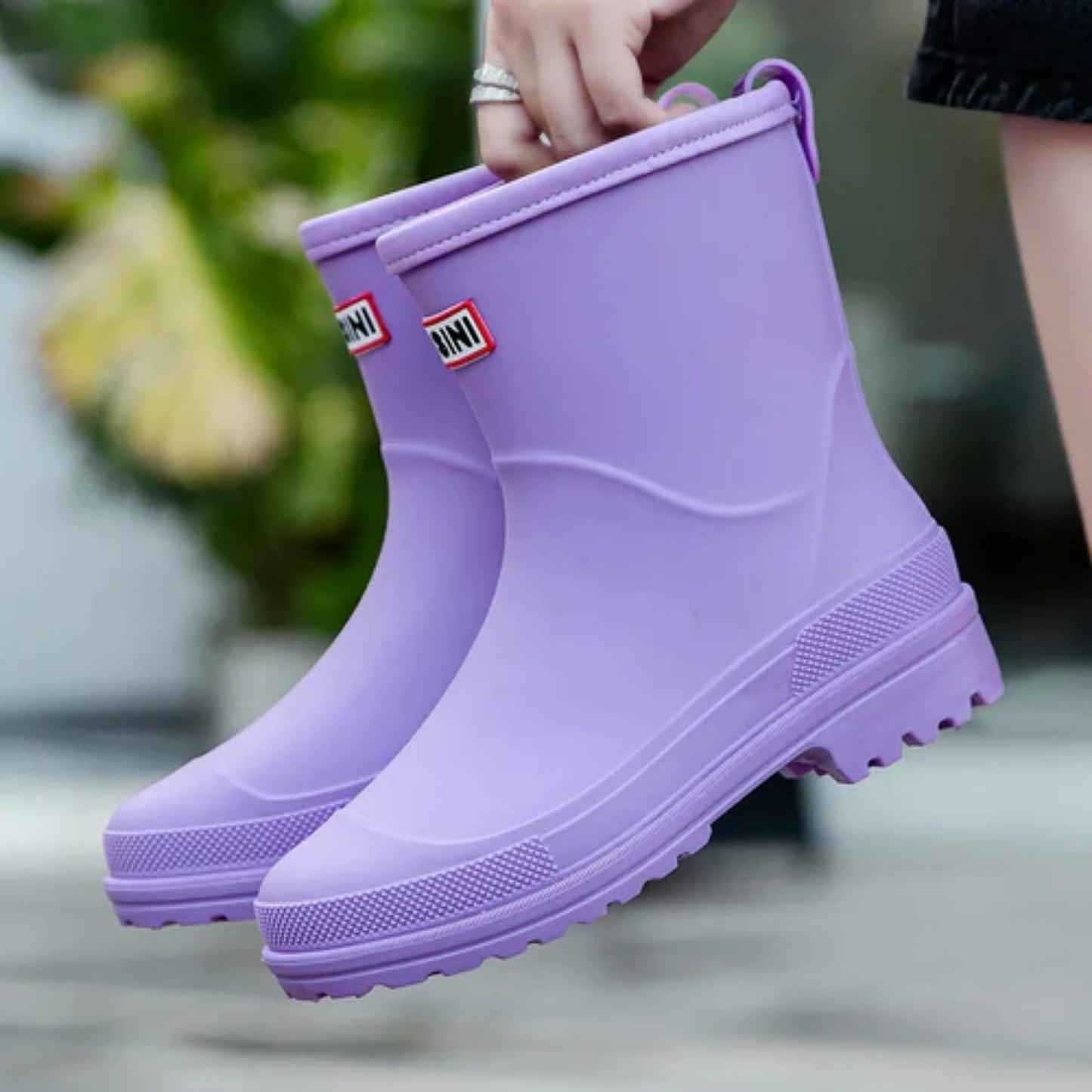 Piso | Botas de lluvia de mujer impermeables de moda