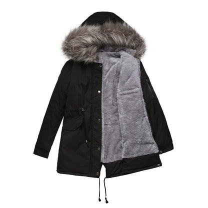 Parka de mujer con capucha