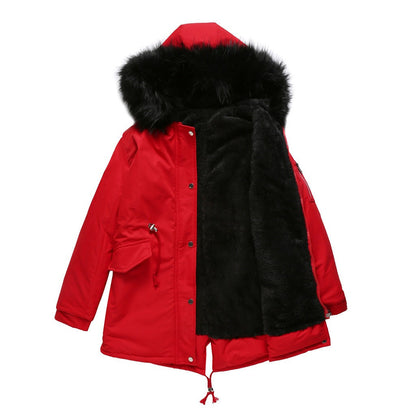 Parka de mujer con capucha