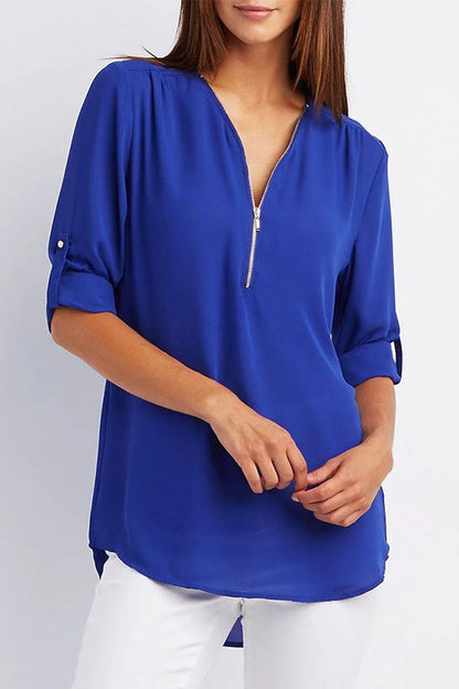 Vardi Dante™ Blusa dulce para tallas grandes | Casual y con estilo