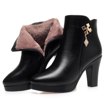 Botas con cremallera para mujer - Guillemette