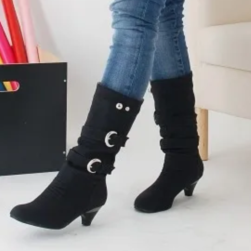 Botas de invierno con puntera redonda - Prisca