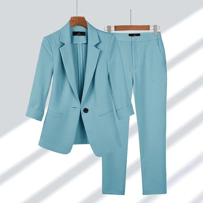 Heskia | Conjunto de blazer y pantalón