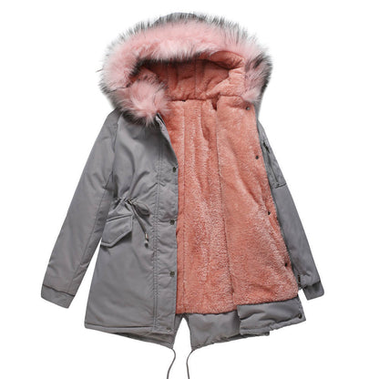 Parka de mujer con capucha