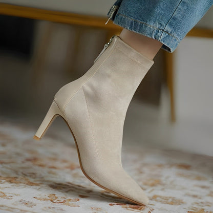 Vivienne - Elegantes botas con cremallera para mujer