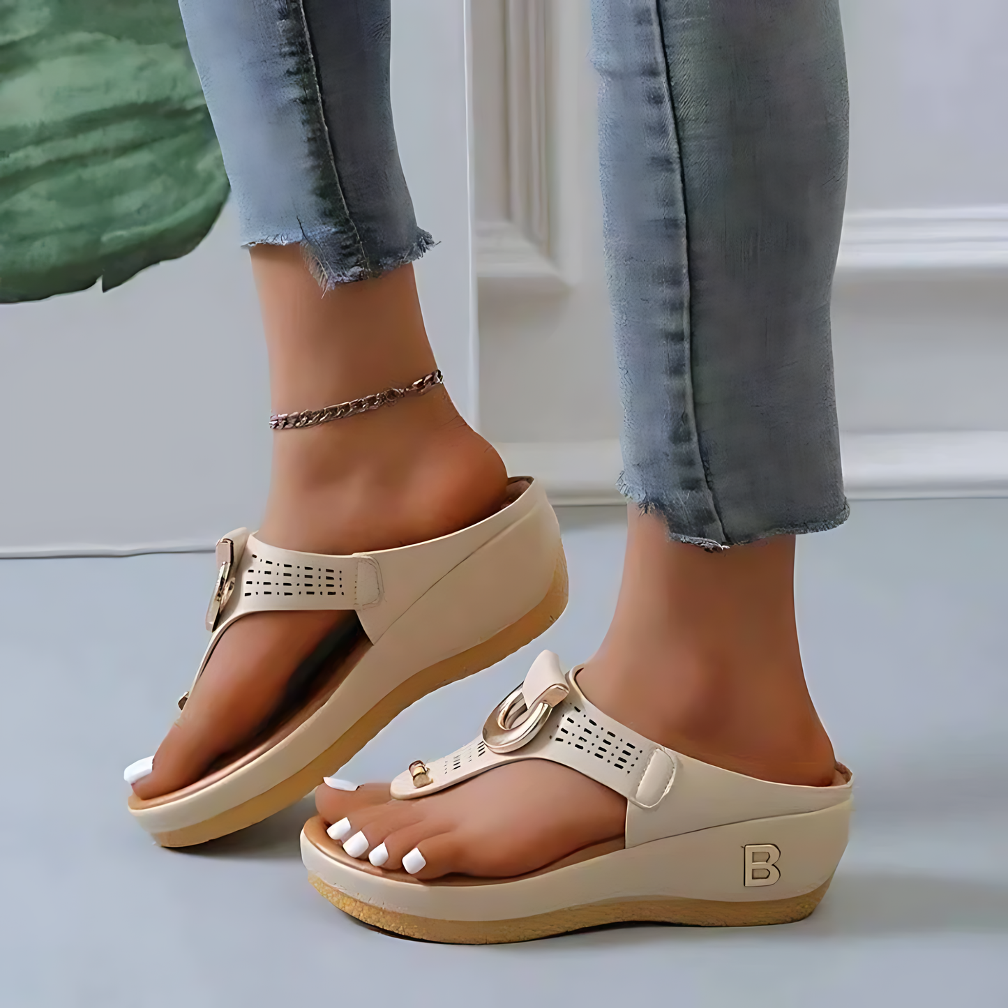 Aiah - Elegantes sandalias altas para mujer