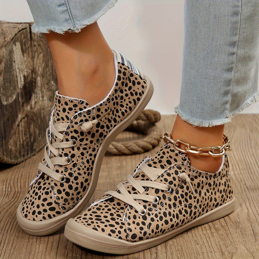 Leopard | Zapatillas bajas de mujer con estampado de leopardo