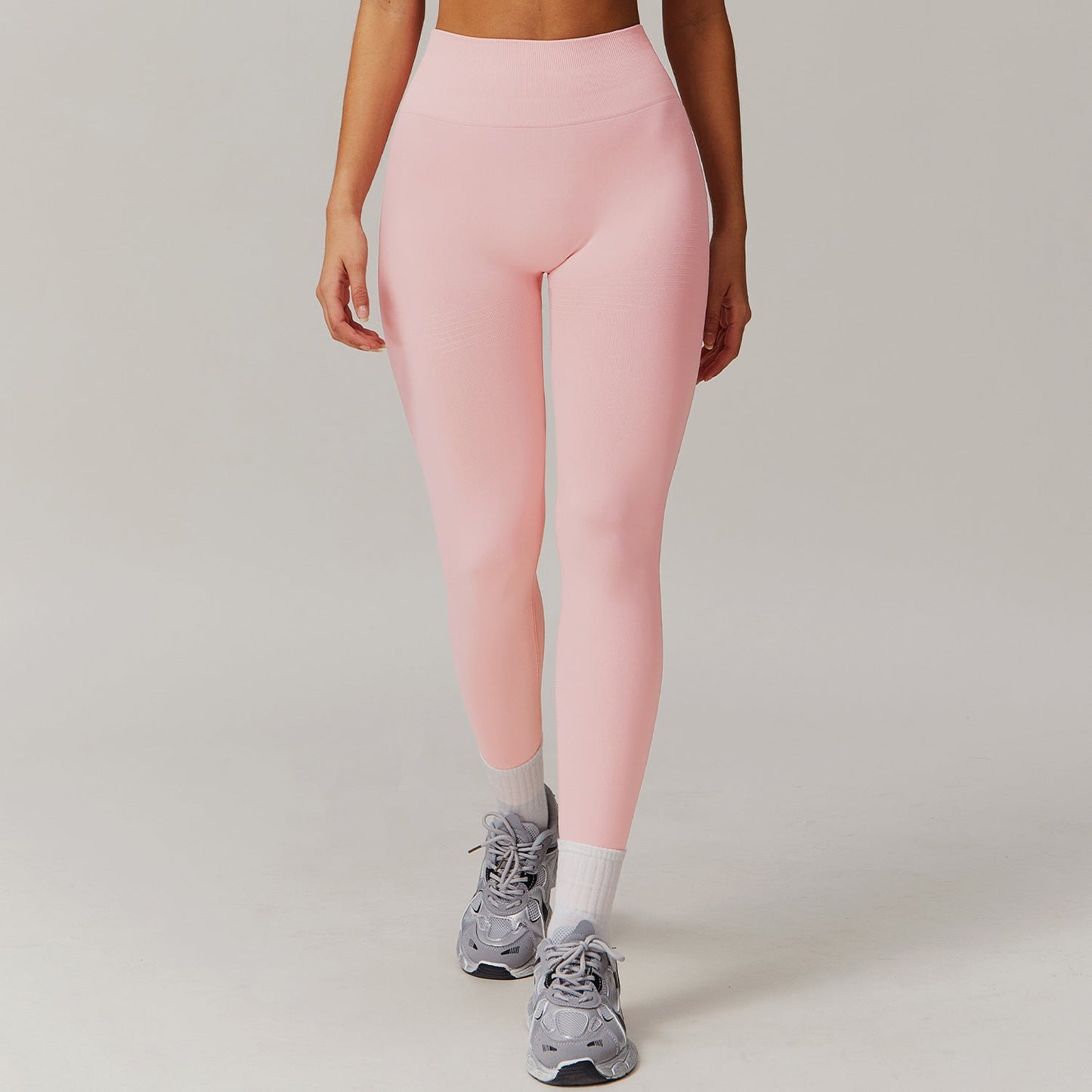 Heidi Mode | Cool Fitness Pantalones de yoga de cintura alta acanalados