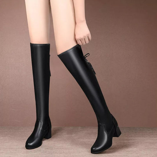 Sierrafine - Botas altas elegantes para mujer