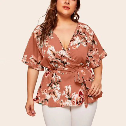 Vardi Dante™ Fenna Plus-Size Top | Colorido y versátil