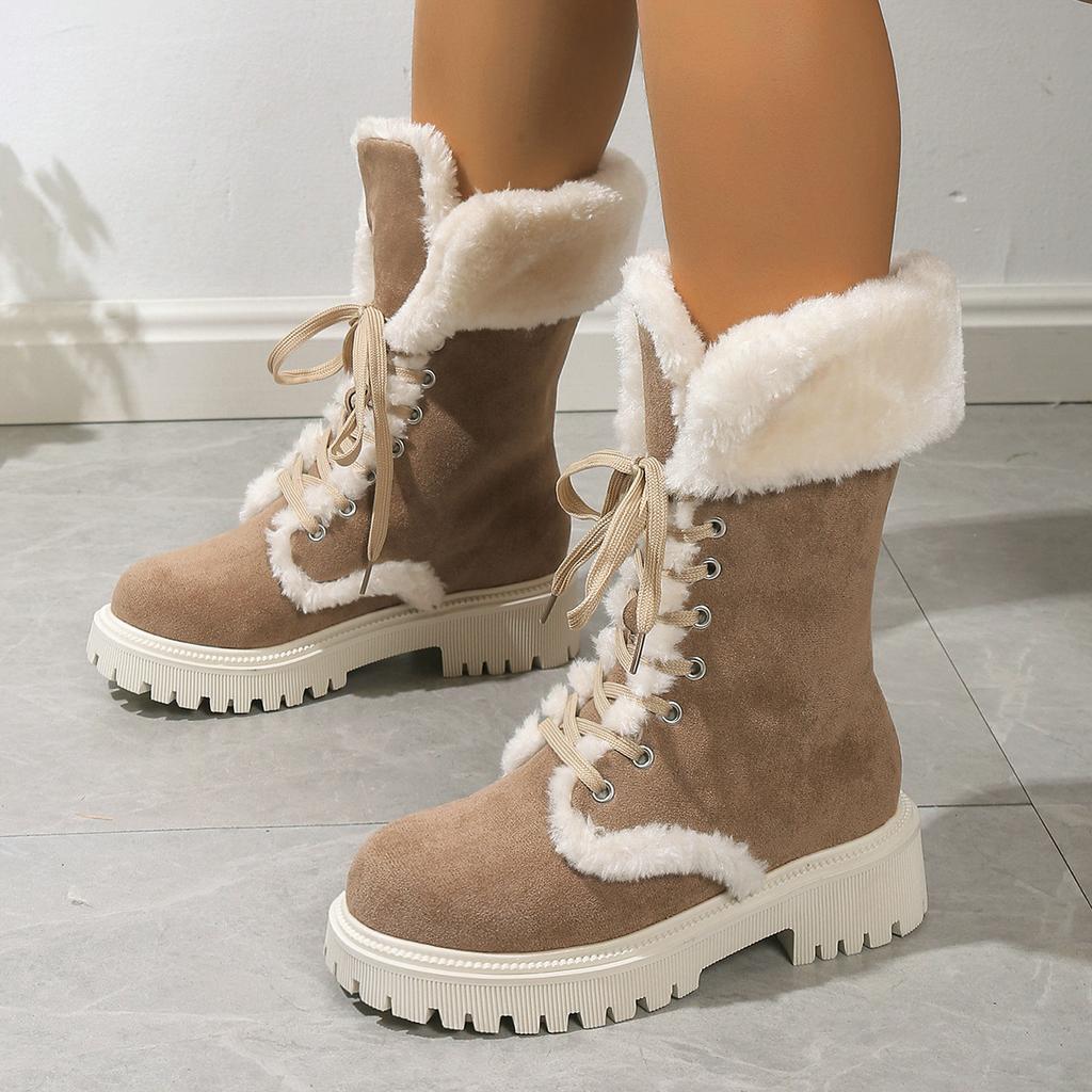 Botas de nieve cálidas de Suede | Beau - Protectoras y con estilo - Ideales para los días de invierno