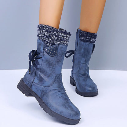 Flazel - Botas de nieve chic para mujer