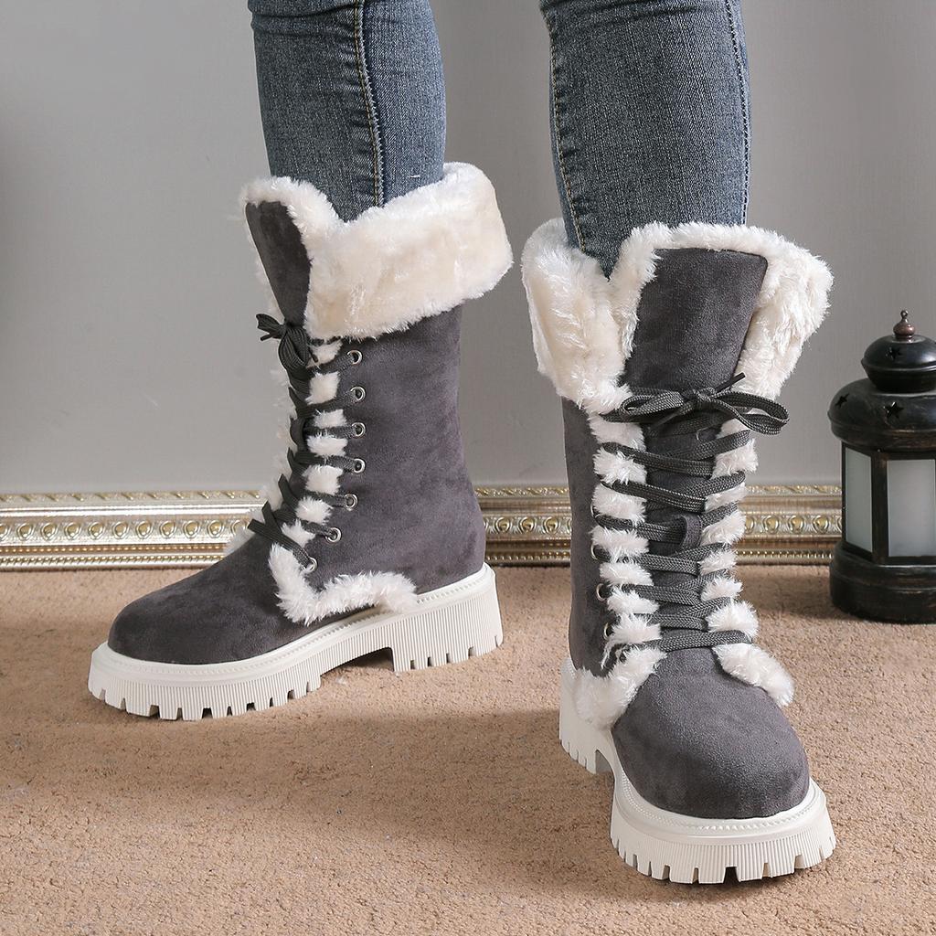 Botas de nieve cálidas de Suede | Beau - Protectoras y con estilo - Ideales para los días de invierno