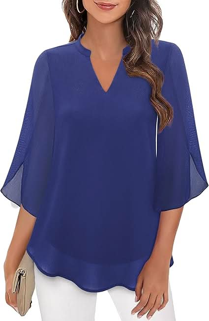 Variux™ | Blusa chic a capas con un corte favorecedor