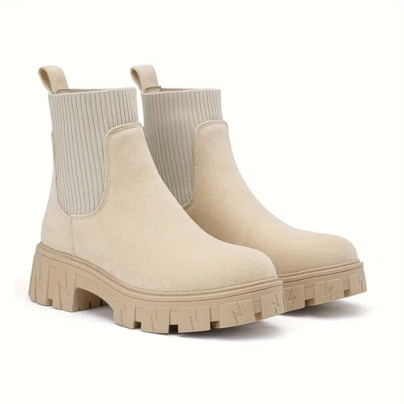 Botas Chelsea con plataforma