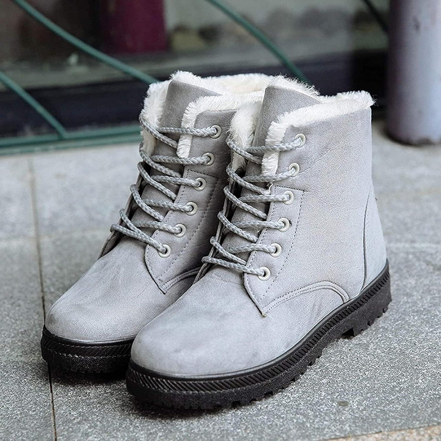 Botas de nieve con cordones - Balbine