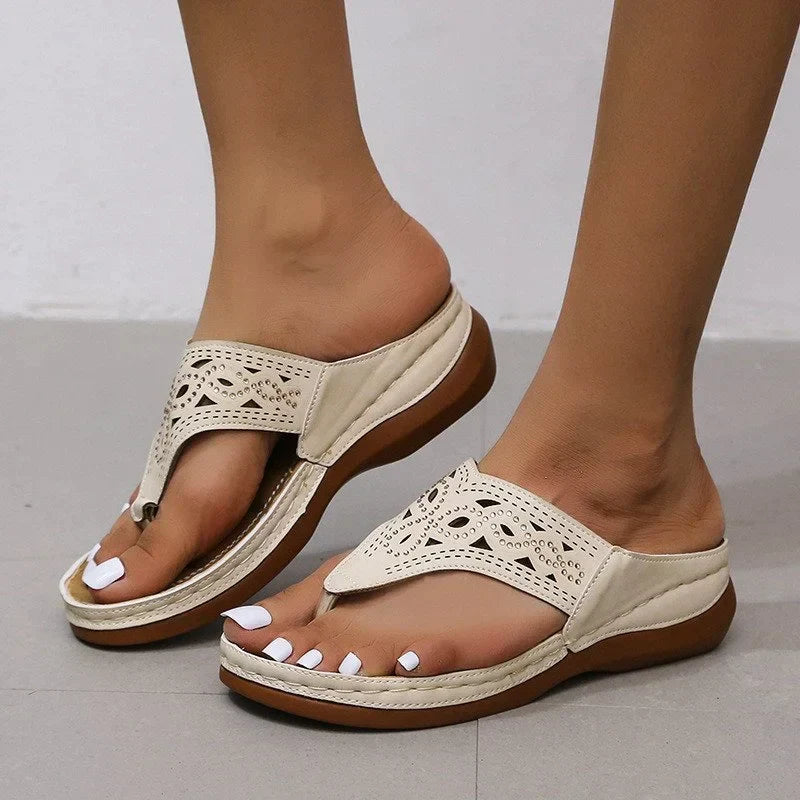 Thea - Chanclas ortopédicas de verano para mujer