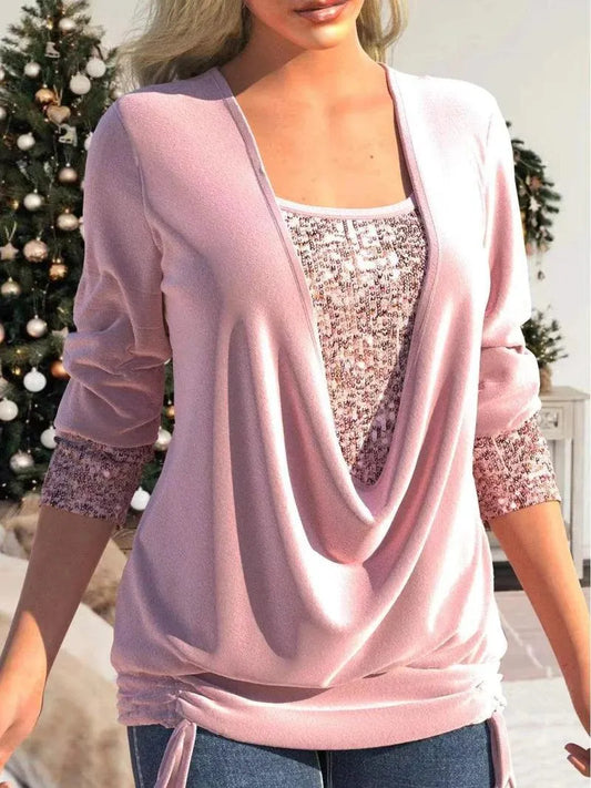 Blusa - Colección Glamour - Detalles brillantes