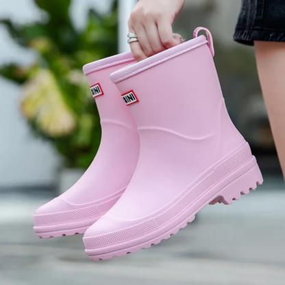 Piso | Botas de lluvia de mujer impermeables de moda