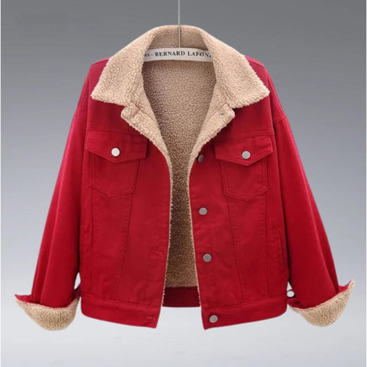 Chaqueta vaquera de invierno para mujer - Anelie