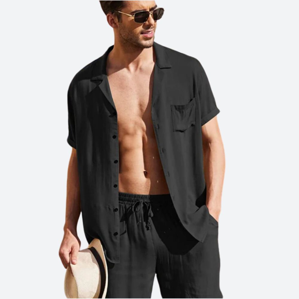 Conjunto de verano informal de 2 piezas para hombre - Argos