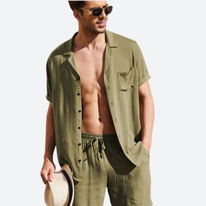 Conjunto de verano informal de 2 piezas para hombre - Argos