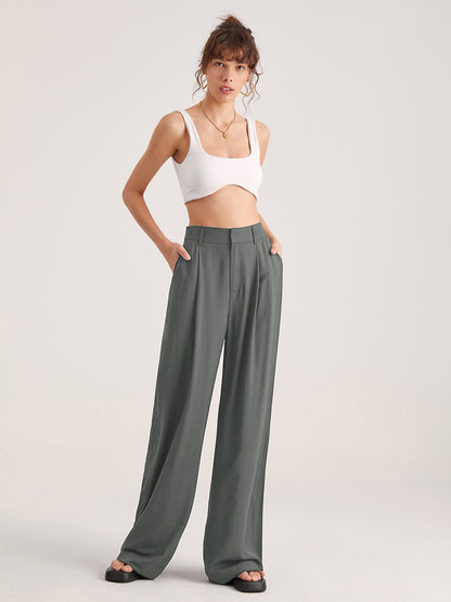 Mia - Pantalones de ocio oversize de cintura alta