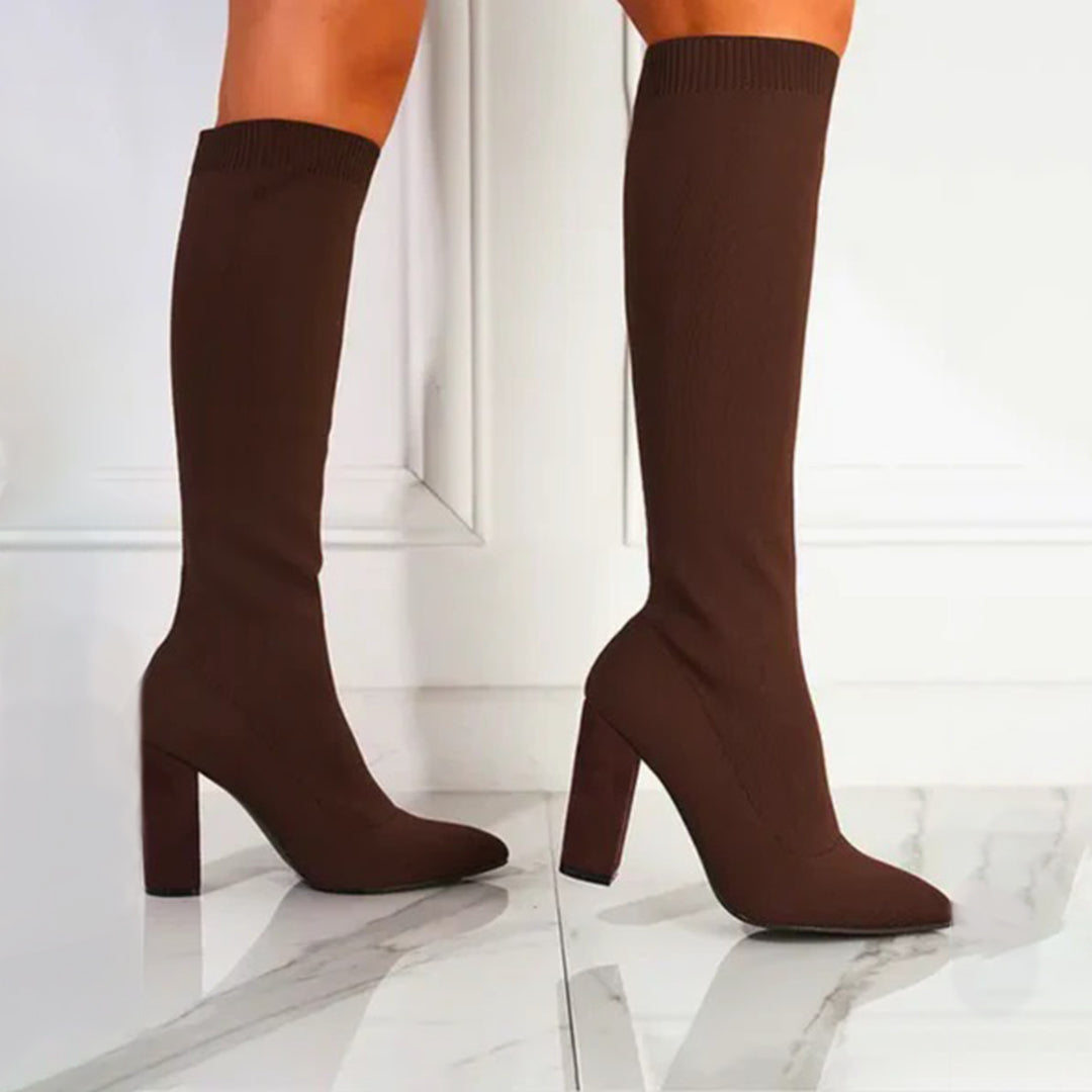 Davina - Elegantes botas altas para mujer