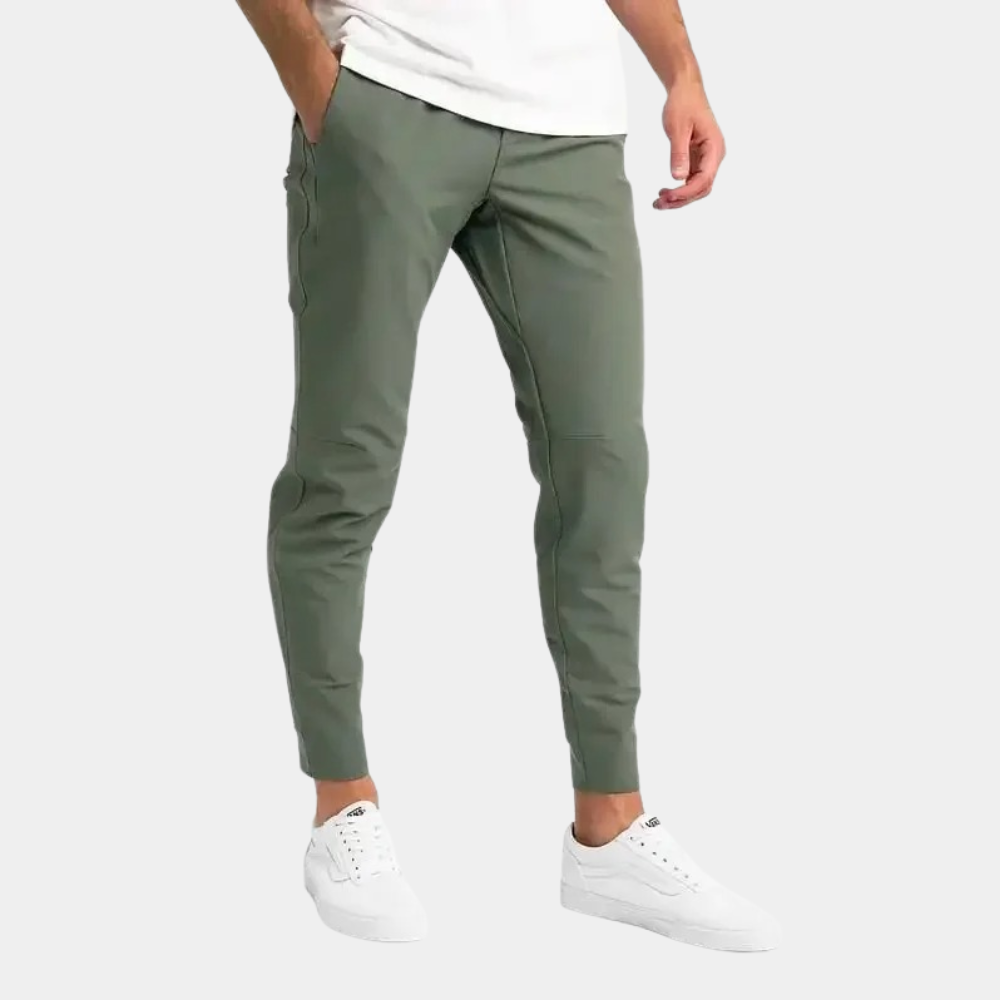 Pantalones elásticos para hombre