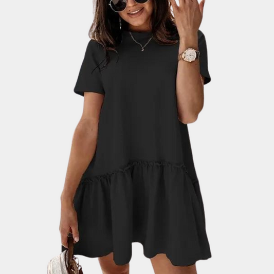 Cómodo minivestido casual para mujer