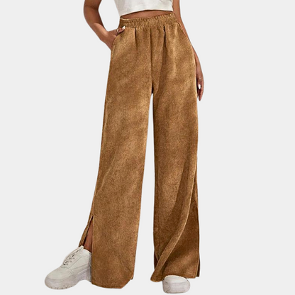 Daria - Casual Chic Pantalones de pana para mujer