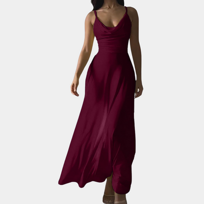 Cela - Elegante maxi vestido para mujer