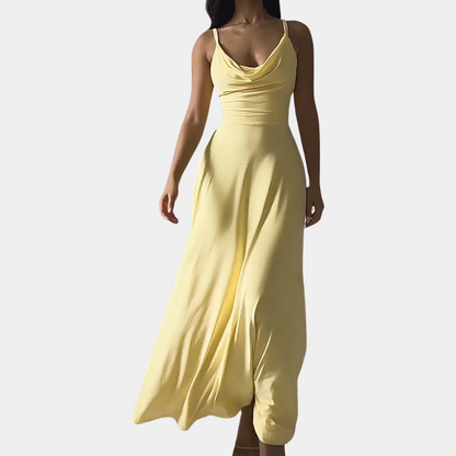 Cela - Elegante maxi vestido para mujer