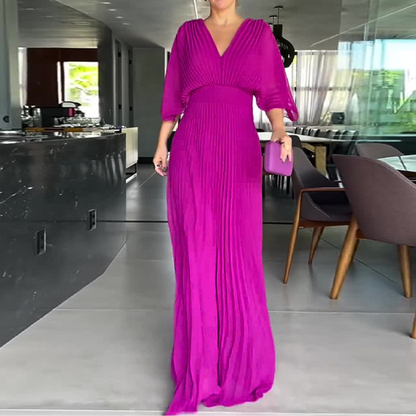 Elegante maxi vestido para mujer