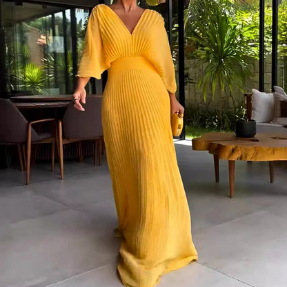 Elegante maxi vestido para mujer