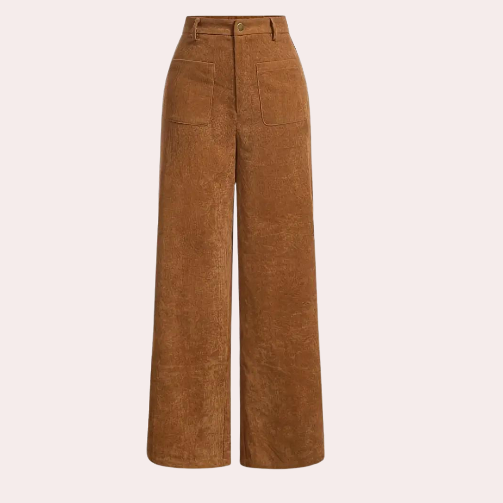 Graciella - Elegantes pantalones de talle alto para mujer