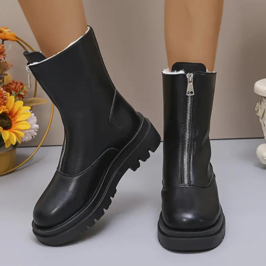 KAILANI - Elegantes botas de invierno con cremallera para mujer