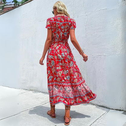 Manuela - Vestido de playa VIntage Floral