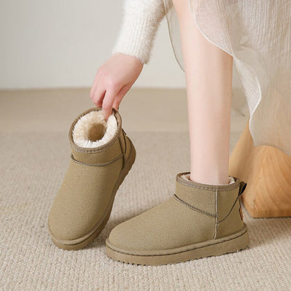 Botas bajas de invierno de lujo con pelo - Isabella