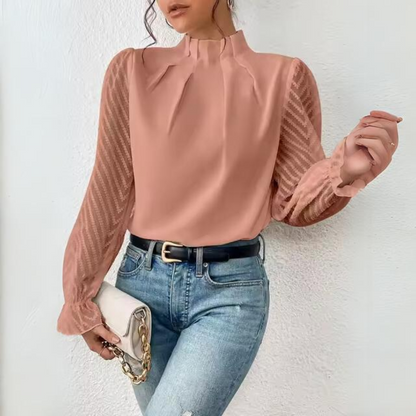 Fiala - Elegante blusa de gasa