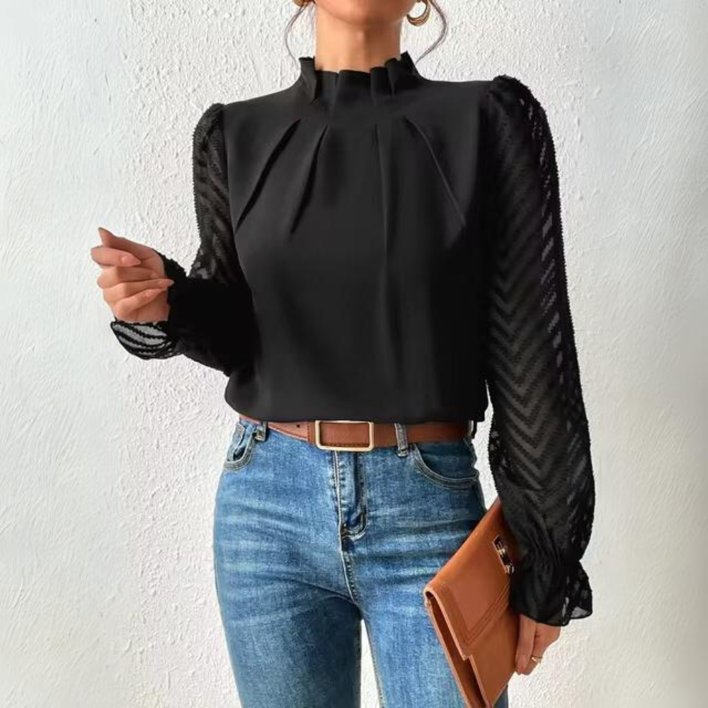 Fiala - Elegante blusa de gasa