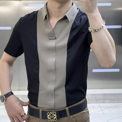 Adam | Camisa Business Casual Cuello Polo