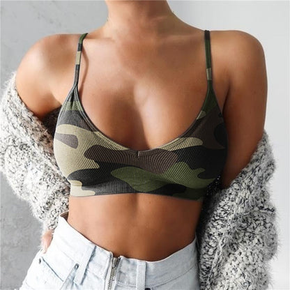 Coco Camouflage Crop Top | Un top de mujer fresco y veraniego